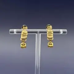 極美品　モネ　イヤリング　両耳　ゴールド　ヴィンテージ