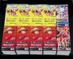 ワンピースカード　box 未開封　テープ付き　10box