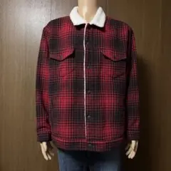 【古着】Levi's チェック裏 裏ボアジャケット ランチジャケット