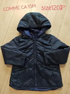 COMME CA ISM （コムサイズム）キッズ中綿コート 120㌢