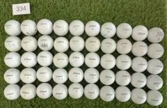 ロストボールNo.334 50球セット titleist　年式混合のサムネイル