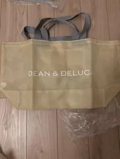 新品！DEAN & DELUCA メッシュトートバッグ　イエローのサムネイル