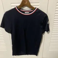 【美品】モンクレールMONCLER ネイビー Tシャツレアサイズ