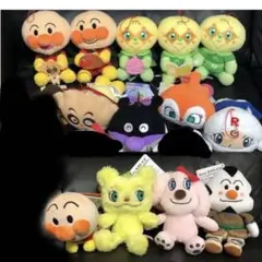 新品・未使用品！ それいけ! アンパンマン ぬいぐるみ 13点セット