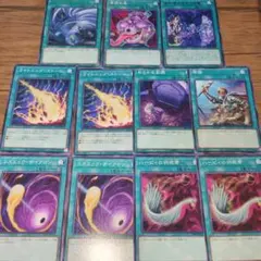 魔法　汎用カード11枚　おろかな副葬　増援　貪欲な壺　サイクロン　ティアラメンツ