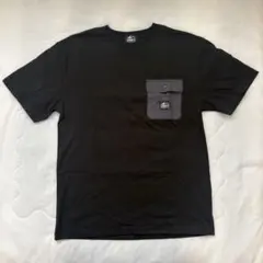 CAMP7 ポケット付き 半袖Tシャツ ブラック M