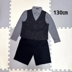 COMME CA ISM ワイシャツ　コシノジュンコ　ベスト　パンツ130cm