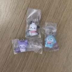 サンリオ　エモきゅん　めじるしアクセサリー　ポチャッコ　クロミ　ハンギョドン