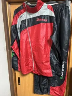 ATHLETA　アスレタ　ピステ上下　ウインドブレーカー　Oサイズ　ズボン破れ有