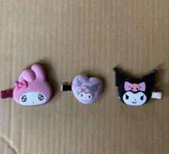 マイメロディ・クロミ・ヘアアクセサリー 3個セット
