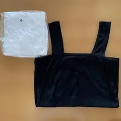 キャミソール 黒白　２点セット