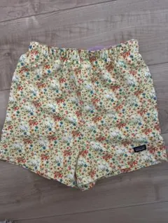 patagonia 花柄 ハーフパンツ 5T