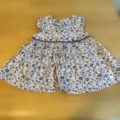 即日発送❗️【美品】タルティーヌエショコラ　花柄ワンピース　70〜80cmのサムネイル