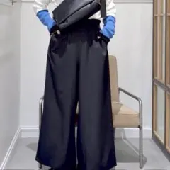 ⭐︎LEPSIM レプシィム　ツイルギャザーワイドパンツ