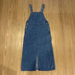 GU デニムジャンパースカートS