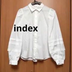 index パワショル タックスリーブシャツブラウスのサムネイル