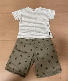プティマイン　半袖　ハーフパンツ　セット　100 アプレレクール