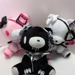 グルーミー No.589 ぬいぐるみ ヘッドドレス ホワイト モノブラック