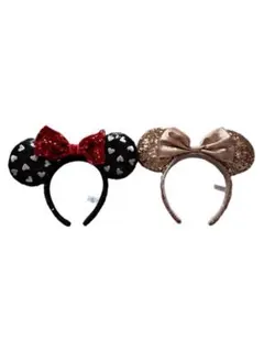 ミニーマウス カチューシャセット