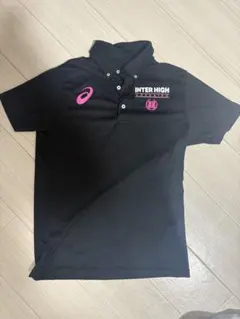 ASICS INTER HIGH ポロシャツ XL ブラック