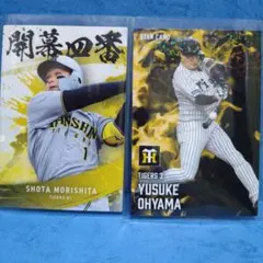 2025 カルビープロ野球カード[阪神]２枚セット