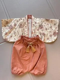 PUPPAPUPO ベビー 袴 80cm セパレート すみれ セレモニー