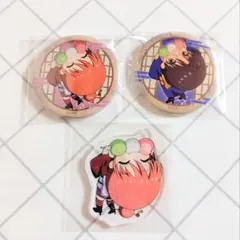 新劇場版 銀魂 吉原大炎上 かぷりっこキャラバッジ　アクリルキーホルダー　神楽