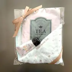 アフタヌーンティー♡ミニタオル+フェイスマスク+ハンド＆ネイルセラム　3点セットのサムネイル