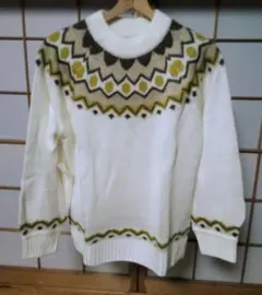 新品　セシールらぐらん袖セーター　LL　アイボリーのサムネイル