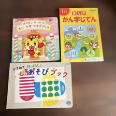 知育玩具 3冊セット　こどもチャレンジ