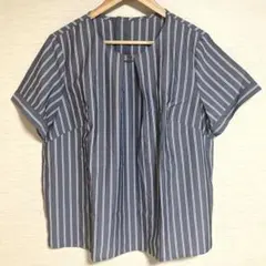 エブリデイ クローズ ストライプ ブラウス サイズ 3L
