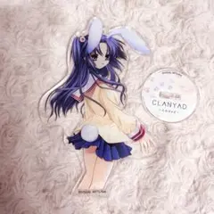 レア　クラナド- グラフアートデザイン アクリルキーホルダー 一ノ瀬 ことみ レア クラナド- グラフアートデザイン アクリルキーホルダー