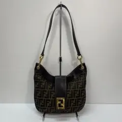 FENDI フェンディ 15081 ズッカ柄 マンマ 三日月バッグ MBZ616のサムネイル