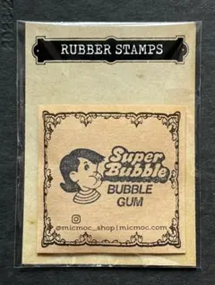 SALE!! mic moc USED スタンプ BUBBLE GUM AU製