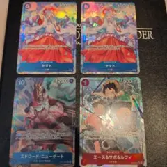 A*n様 SRパラレルまとめ売り　ヤマト、エドワードニューゲート、エース＆サボ＆