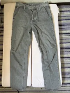 G-STAR RAW グレー ストレートデニムパンツのサムネイル