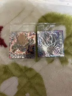 オレンジピッコロ & 孫悟飯ステッカーセット ドラゴンボールウエハース