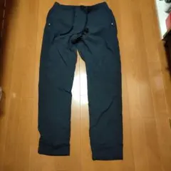 ユニクロ ウォームイージーパンツ ネイビー Lサイズ