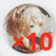 巡音ルカ グリッター缶バッジ ブルフェス 10b 10点 - メルカリ