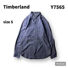 【即購入OK】Timberland 長袖シャツ　サイズS ネイビー