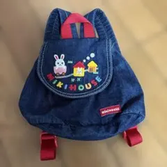 mikiHOUSE デニムリュック 小型