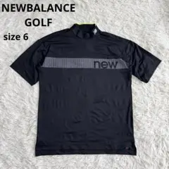【ニューバランスゴルフ】美品 モックネックブラック カモフラ 6 メンズのサムネイル