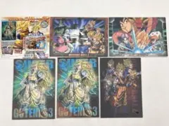 【まとめ】ドラゴンボール ジャンボカードダス 5枚 超サイヤ人4 デッドストック