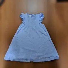 (BUBUさん専用)familiar 水色 ノースリーブワンピース 120