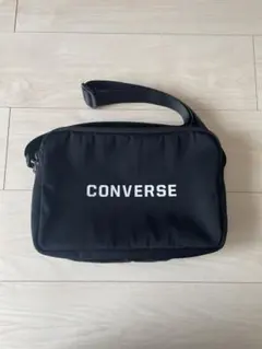 CONVERSE ブラック ショルダーバッグ