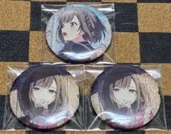 プロセカ 東雲絵名 グリッター缶バッジ 10A 9A