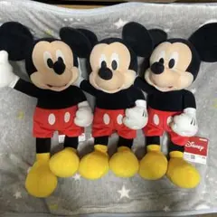 ミッキーマウス　ポージング超BIGぬいぐるみ　2体セット