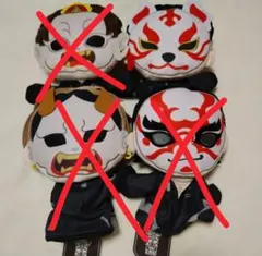 【新品タグ付き】O-MENZ パペットぬいぐるみ 狐 GiGO限定