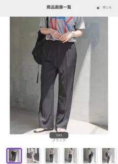 フレアパンツ スラックス