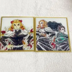 鬼滅の刃　ufotable webshopくじ　アクリル色紙　炭治郎　煉獄